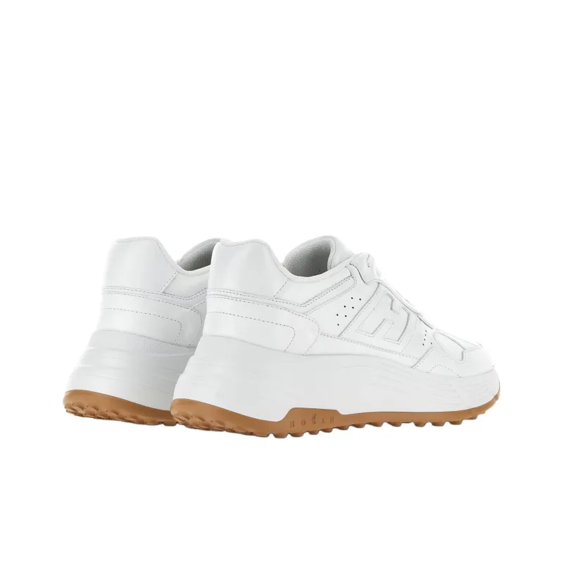 HOGAN Panelled Lace Up Sneakers Women's-3