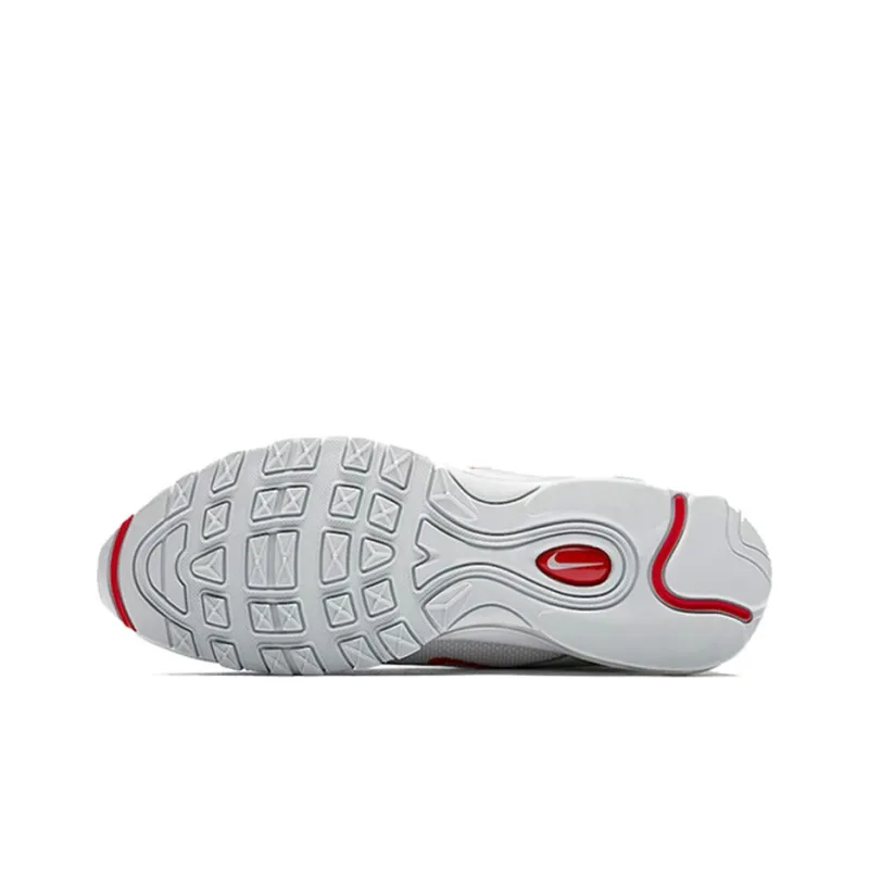 Nike Air Max 97 White Pure Platinum University Red-5