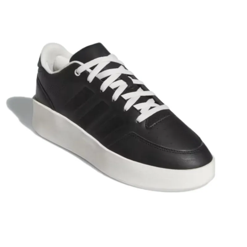 Adidas MULLALY Anti Slip Wear Resistant Low Top Casual Shoes Unisex Black-1
