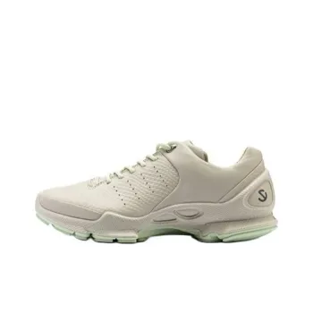 Ecco Biom C Anti-Slip Wear-Resistant Low-Top Trekking Shoes Women's Gray Green