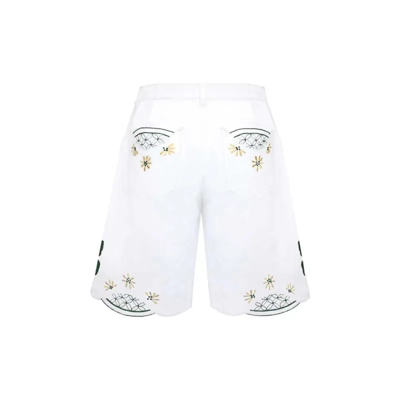 VALLEYOUTH Shorts Unisex Cloud White-1