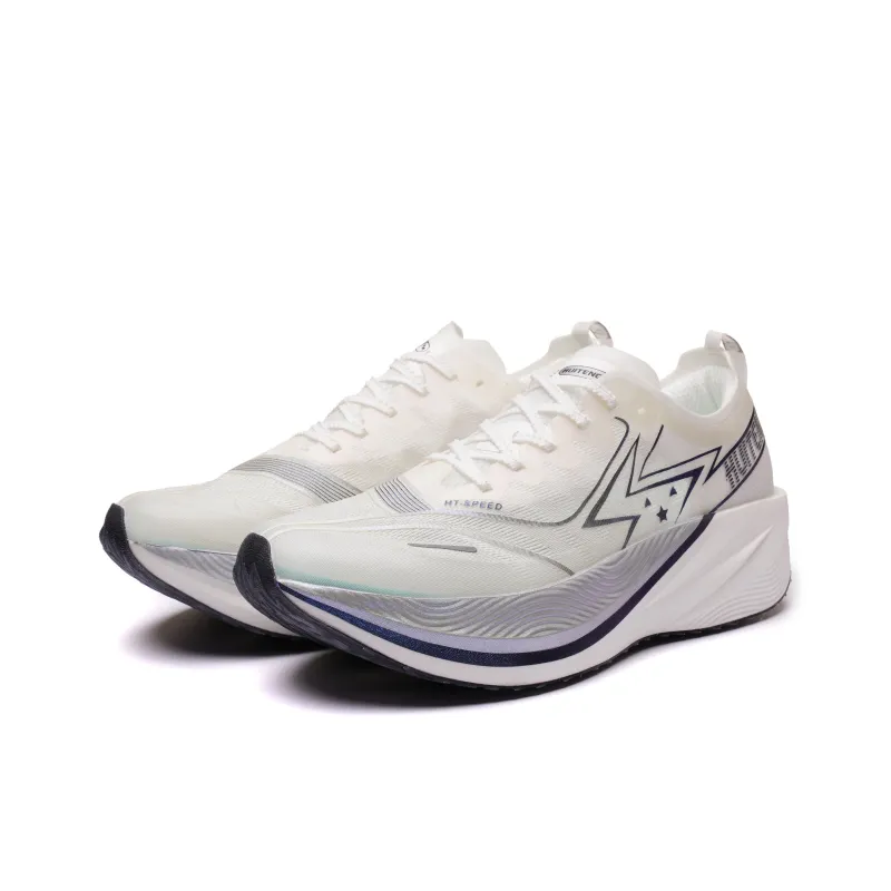 HUITENG Running Shoes Unisex White Feather Breeze-3