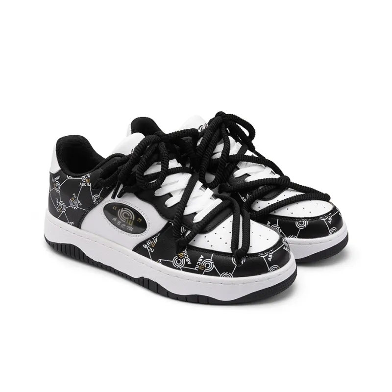 ABCIU x Seattle Palm Anti-Slip Wear-Resistant Low-Top Skateboard Shoes Men's-3