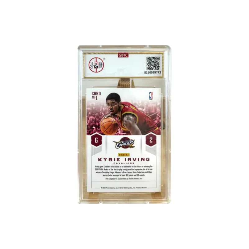 PANINI 2012 Irving Knight Most Prestigious Draft #1 Pick Autographed Card GBTC 9 Signature 10/10 Graded Cards 1 Pc-1