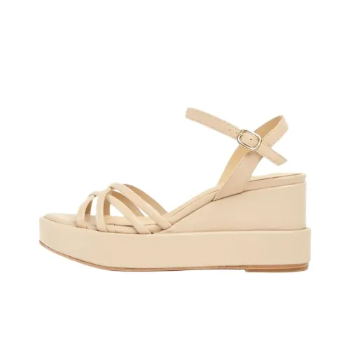 Paloma Barceló Nazaria Strap Sandals 7.5cm Women's Beige