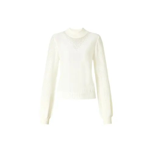 JZ. ANNAKRO Sweaters Women's Floral Off White