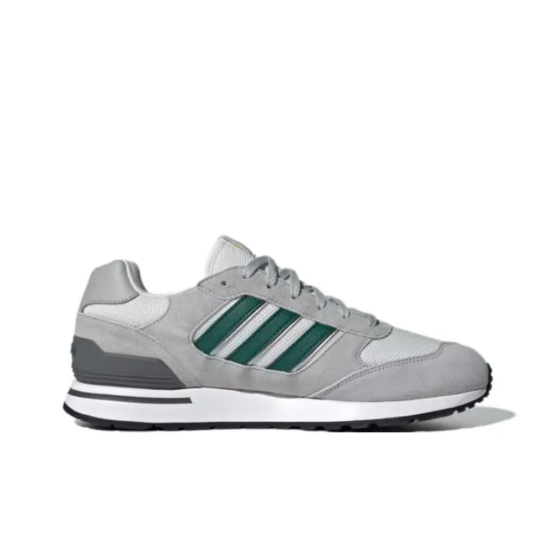 Adidas Run 80s Anti Slip Wear Resistant Low Top Running Shoes Men's Gray White-1