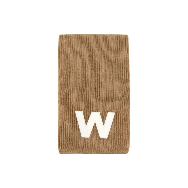MaxMara Knit Scarves Women's Beige-1