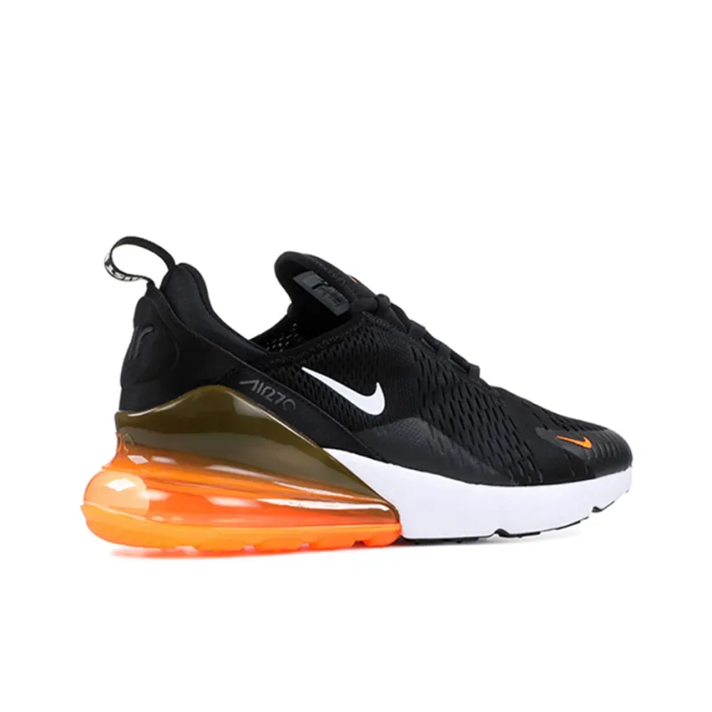 Nike Air Max 270 Black White Total Orange-2