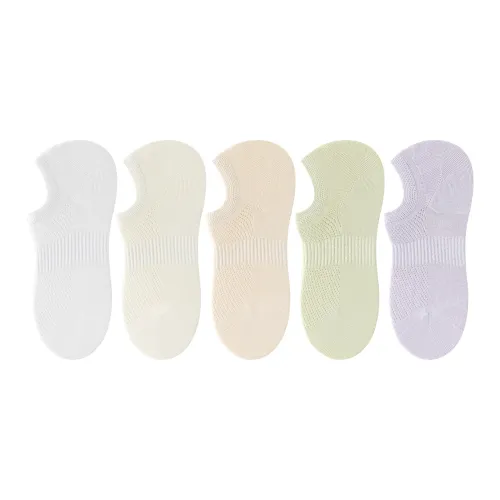 XXLLG No Show Socks Women's 5 Pack