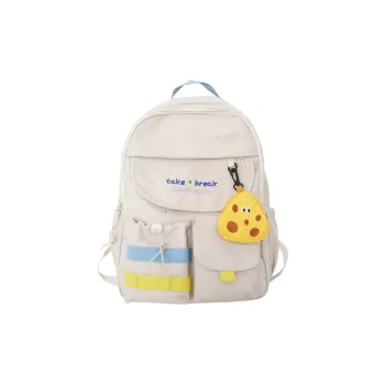 Venerable Brahma Nylon Backpack Women's White/Blue/Pink/Black