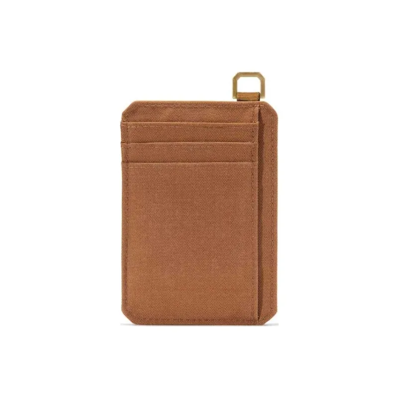 Carhartt Nylon Card Holder Men's Brown-1