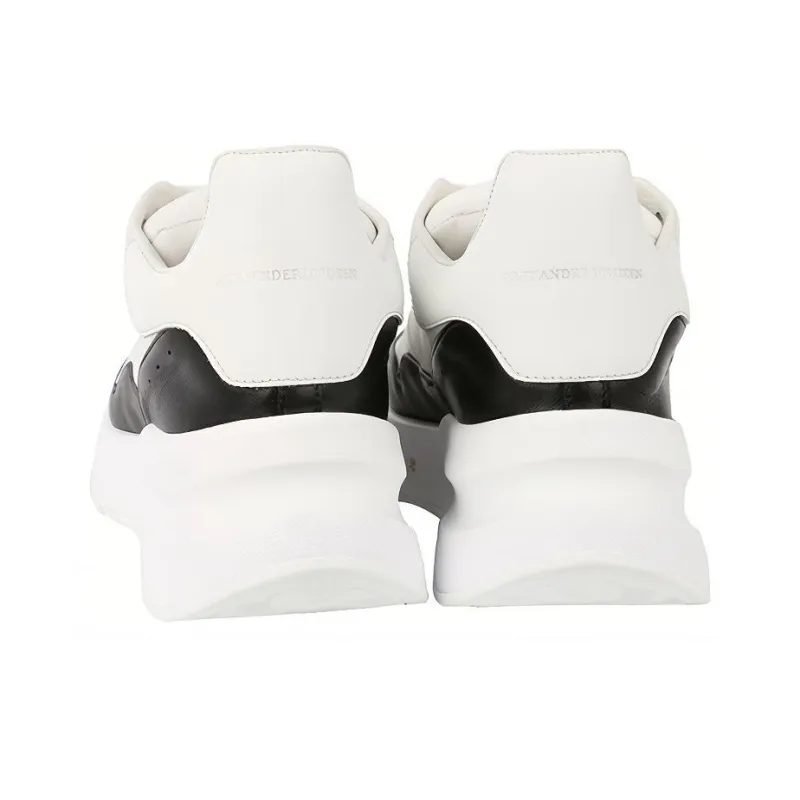 Alexander McQueen Oversized Runner In Nappa Calf Leather 'White Black' Women's-2