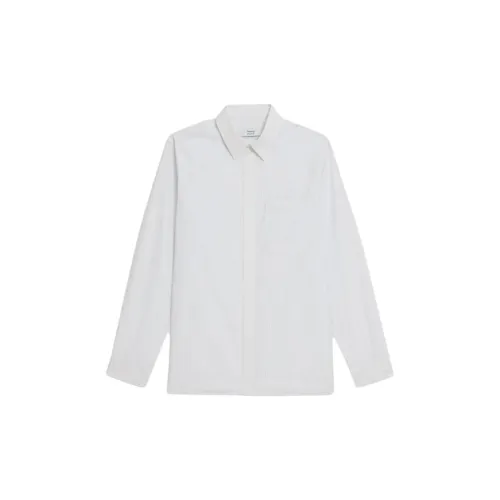 THEORY Designer Co-authored Collection Shirts Men White