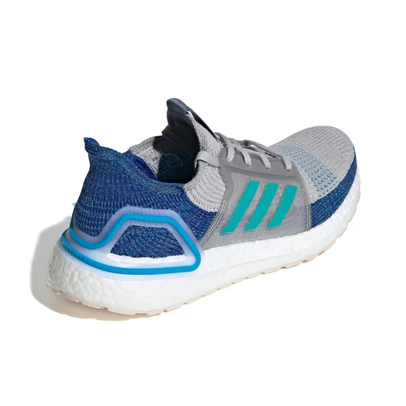 Adidas Ultra Boost 2019 Grey Two Shock Cyan-3