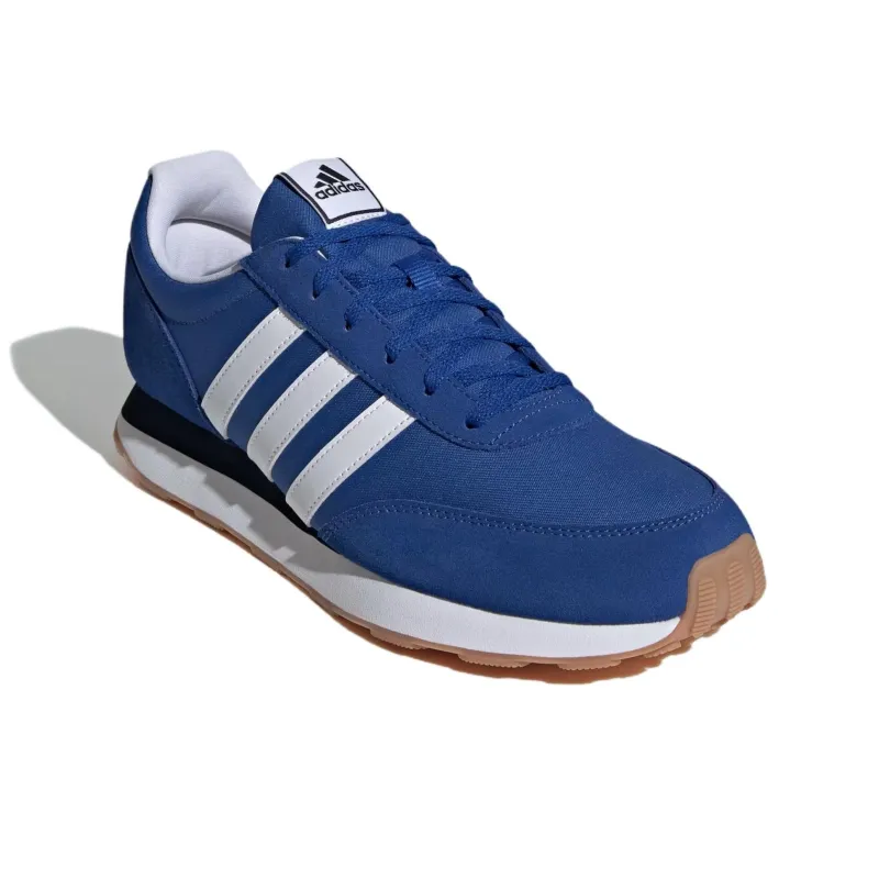 Adidas Run 60s Cushioned Slip-Resistant Low-Top Casual Running Shoes Men's Blue-2