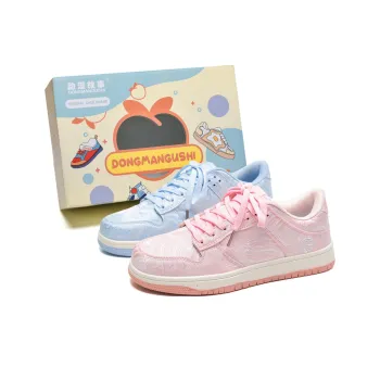 Anime Story Slip Resistant Cushioning Wear Resistant Breathable Low Top Skateboard Shoes Unisex
