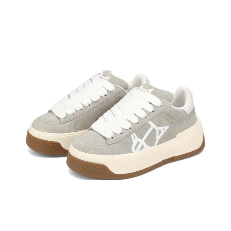 Naked Wolfe Sound Low Top Skateboard Shoes Women's Gray-2