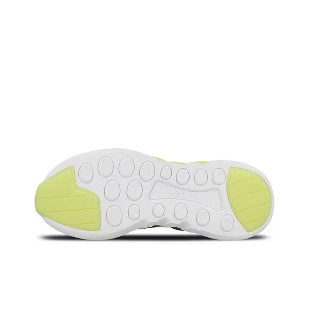 Adidas EQT Support ADV Non slip Lightweight Low Top Running Shoes Women's Gray Yellow-3