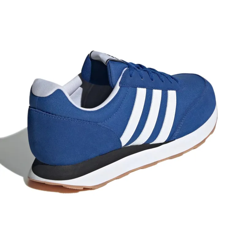 Adidas Run 60s Cushioned Slip-Resistant Low-Top Casual Running Shoes Men's Blue-3