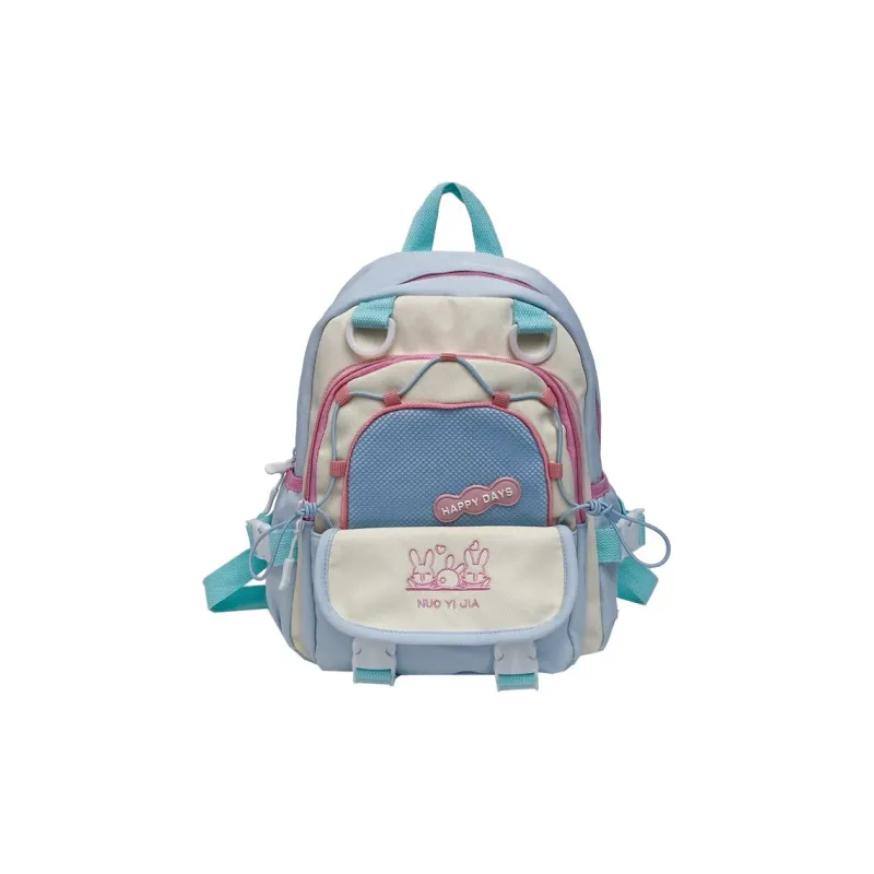 S.REPHEN Nylon Backpack Regular Unisex White-8