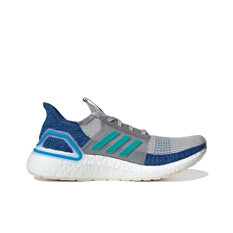 Adidas Ultra Boost 2019 Grey Two Shock Cyan-1