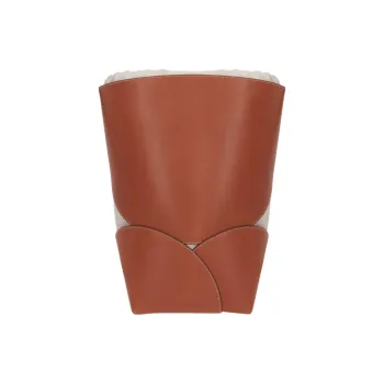 JIL SANDER Logo Embossed Drawstring Bucket Bag