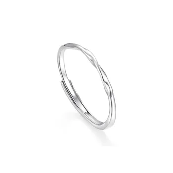 KADER 925 Sterling Silver Rings Women's Silver white Gift Box