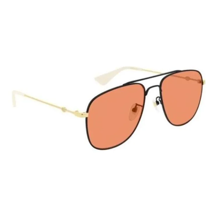 GUCCI Aviator Sunglasses Men's Black-2