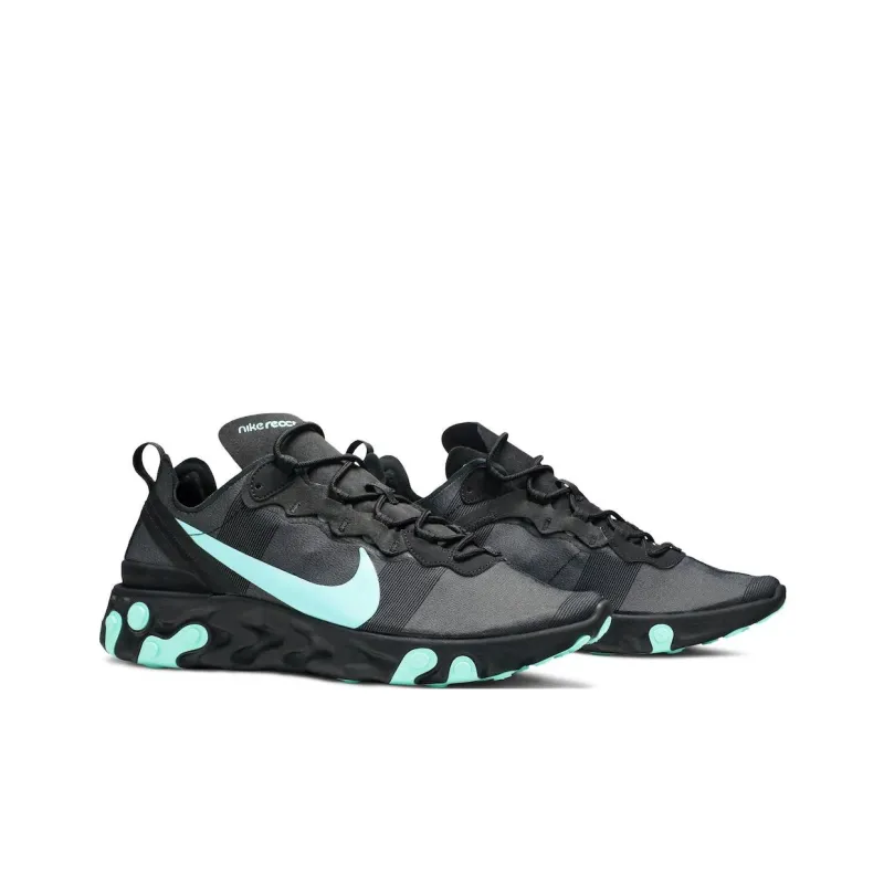Nike React Element 55 Black Aurora Green-5