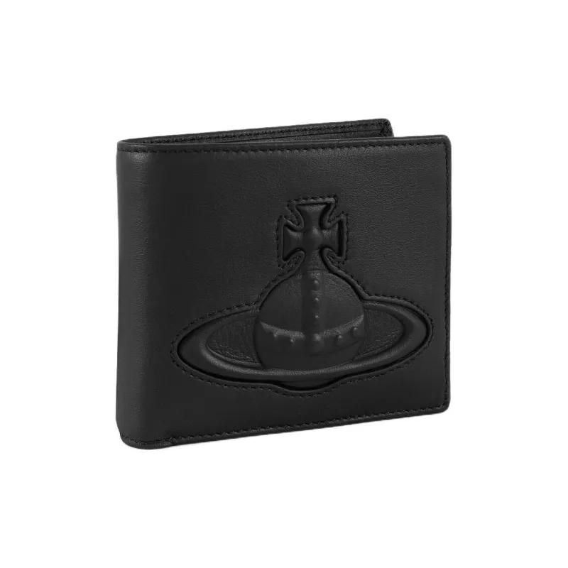 Vivienne Westwood Leather Wallet Men's Black-1