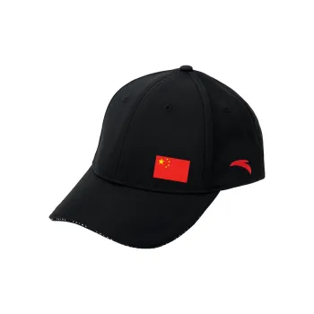 Anta Polyester Baseball Caps Unisex Black/White