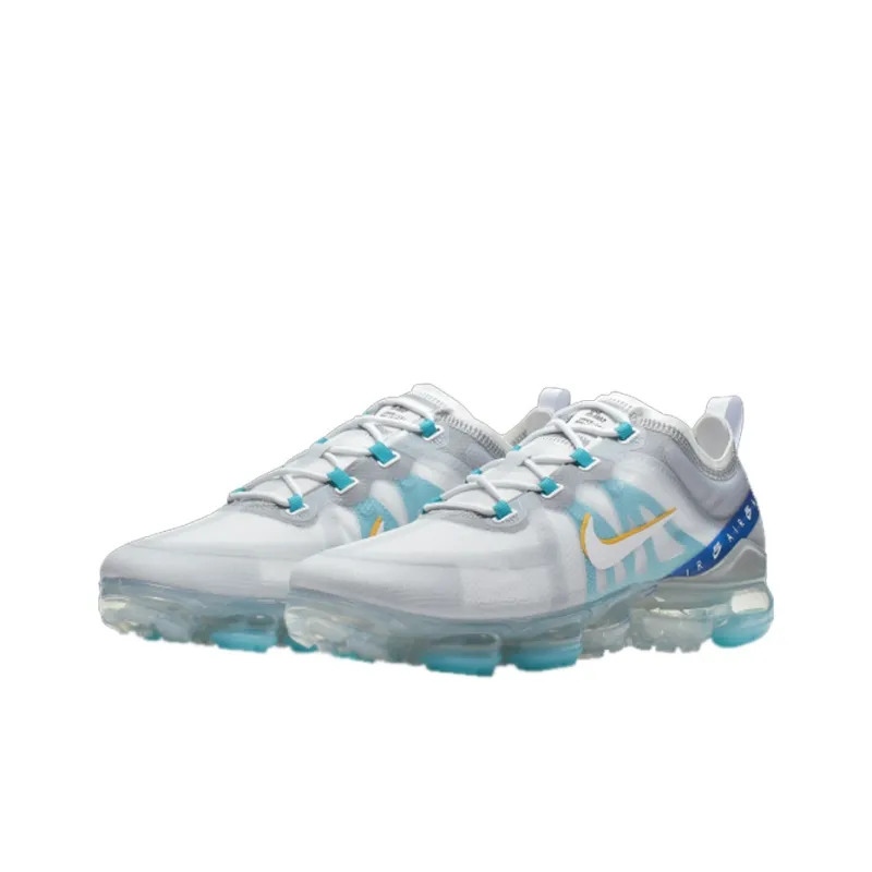 Nike Air VaporMax 2019 White University Gold Wolf Grey-1