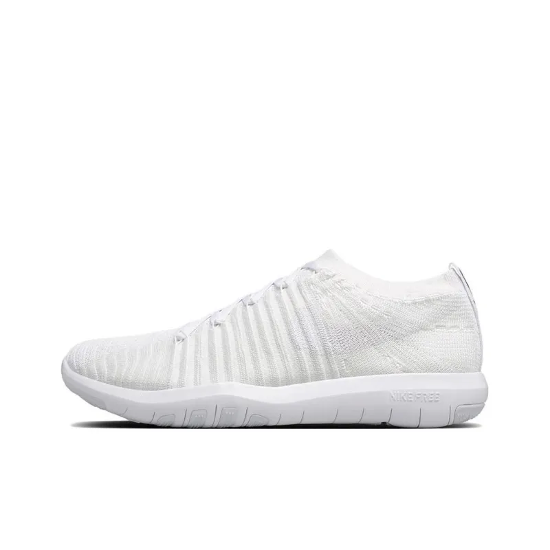 Nike Free Transform Lightweight Low Top Casual Running Shoes Women's White-0