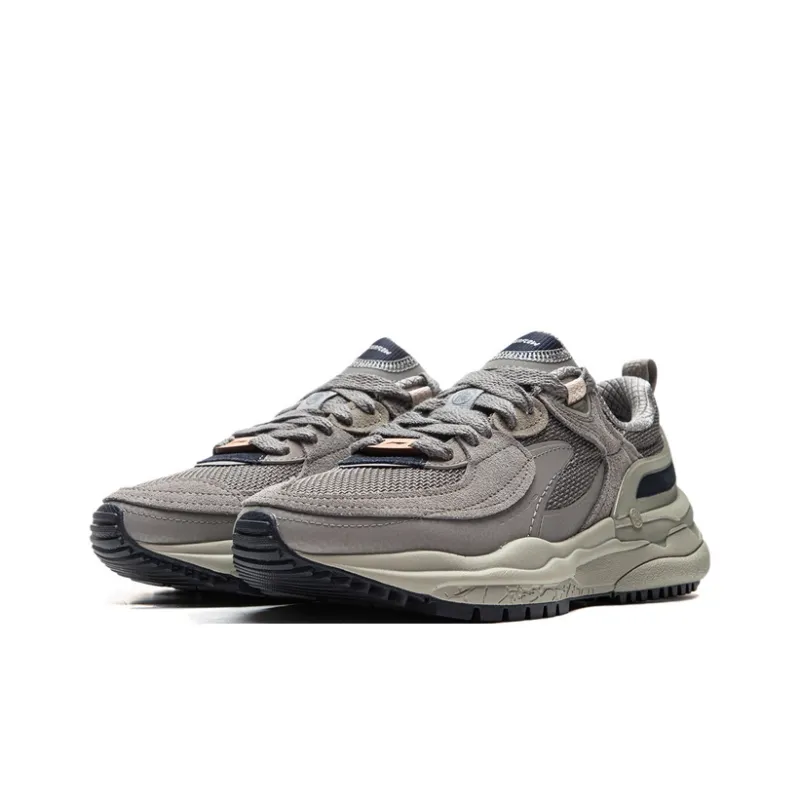 LiNing CF Tracing Origin V4 Low Top Casual Shoes Women's Gray-2