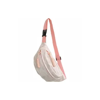 Banyanu Nylon Fanny Pack Crossbody Bags Regular Women's Pink/Violet/Yellow/Green