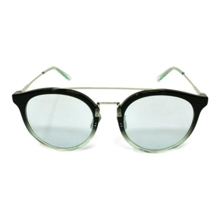 CALVIN KLEIN Plastic Nickel Alloy Oval Sunglasses Men's Black-1