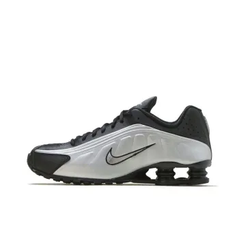 Nike Shox R4 Black Metallic Silver