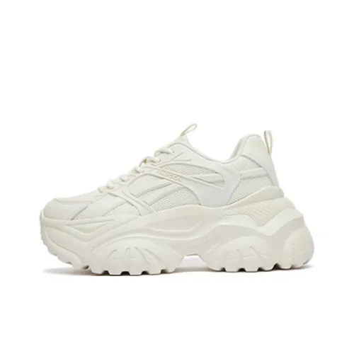 YEARCON Chunky Sneakers Women's Low-Top