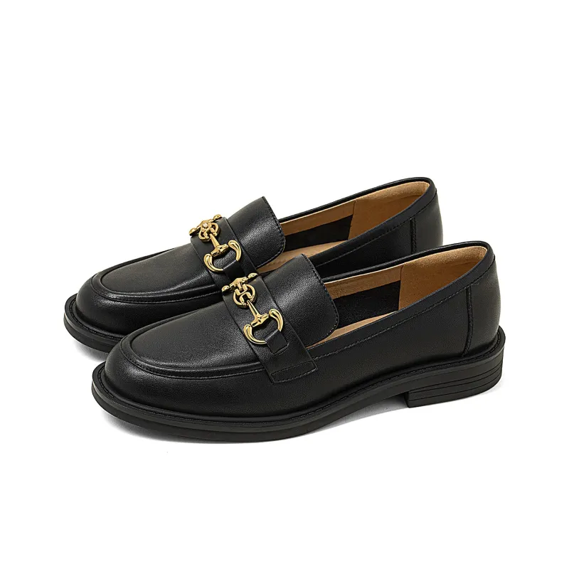 COMELY Loafers 2.5cm Women's Black-2