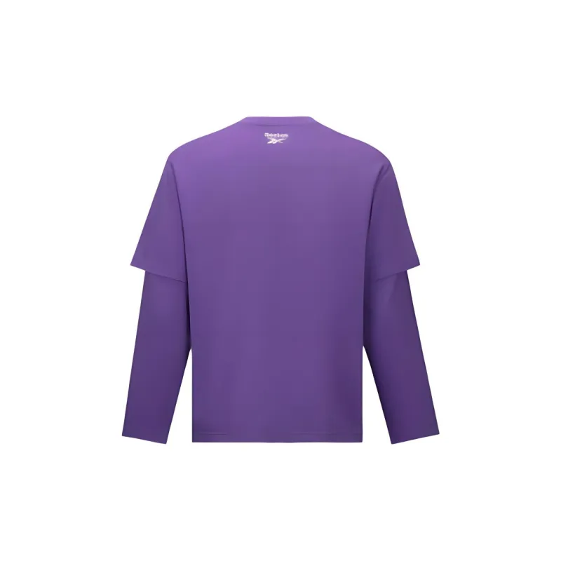 Reebok T Shirts Unisex Purple-1