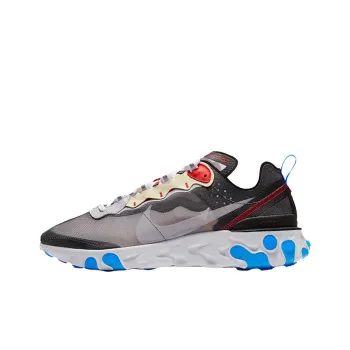 Nike React Element 87 Dark Grey Photo Blue
