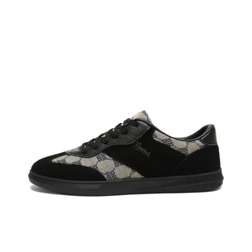 Extravagant Low Top Skateboard Shoes Men's Black