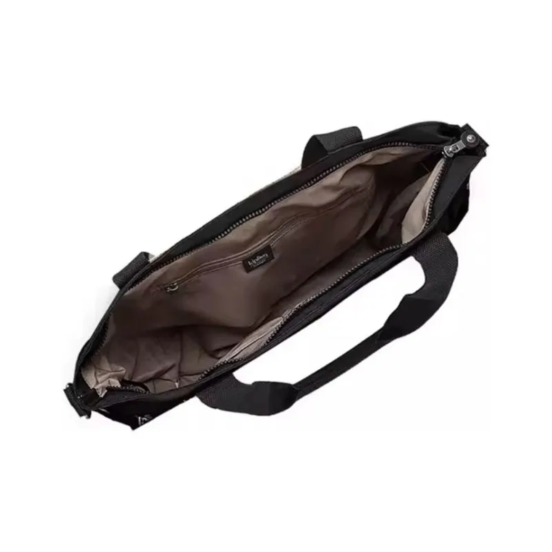 Kipling Polyamide Tote Bag, Shopping Bag, Shoulder Bag Medium Size Unisex Black-3