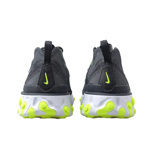 Nike React Element 55 Black Volt Cool Grey Women's-3