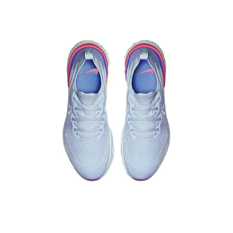 Nike Epic React Flyknit 2 Hydrogen Blue Sapphire Hyper Pink-3