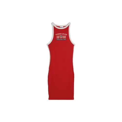 Tommy Hilfiger Sleeveless Dresses Women's Deep Red