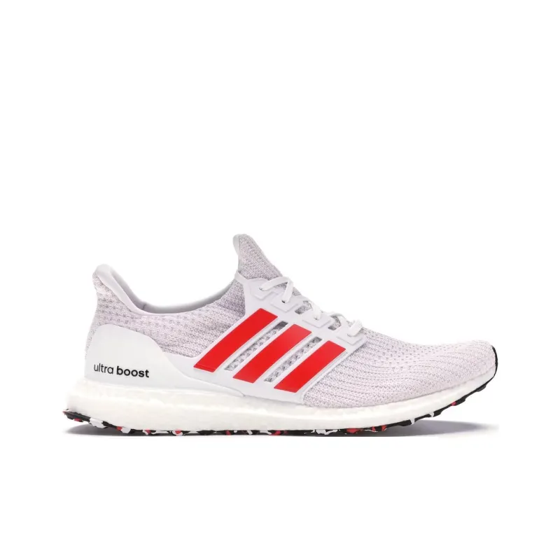 adidas Ultra Boost 4.0 Cloud White Active Red-1