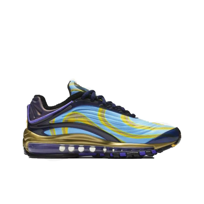 Nike Air Max Deluxe Midnight Navy Laser Orange-1
