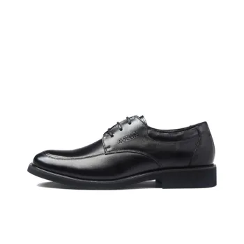 Auron Dress Shoes Men Low Top Black